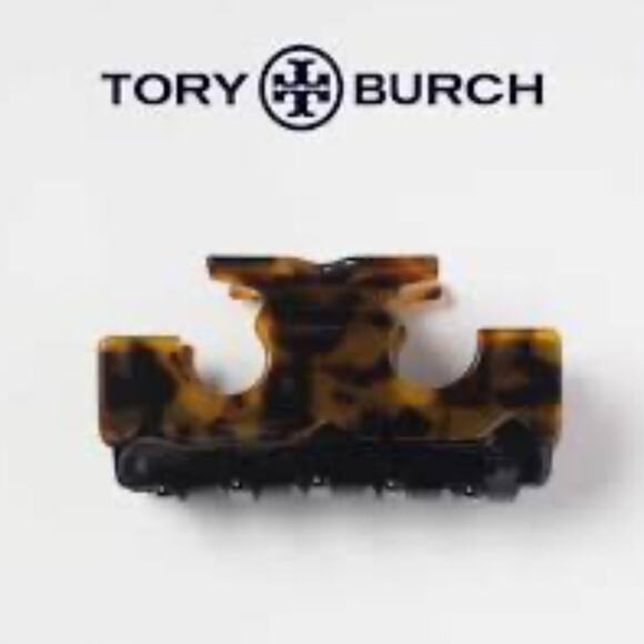 Tory Burch Accessories - Tory Burch Brown/Black Tortoise Hair Clip NWT Dust Bag Included